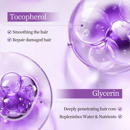 Vårdande och regenererande balsam för lockmotstånd - Lockfri, elastisk på några minuter! / Långvarig stylingkräm!