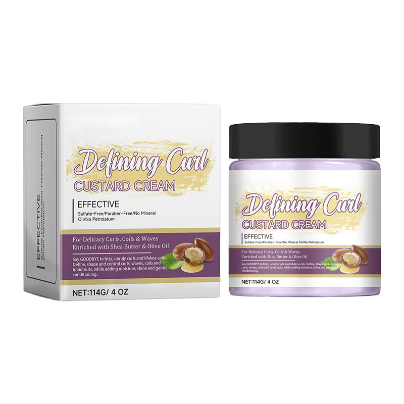 Vårdande och regenererande balsam för lockmotstånd - Lockfri, elastisk på några minuter! / Långvarig stylingkräm!