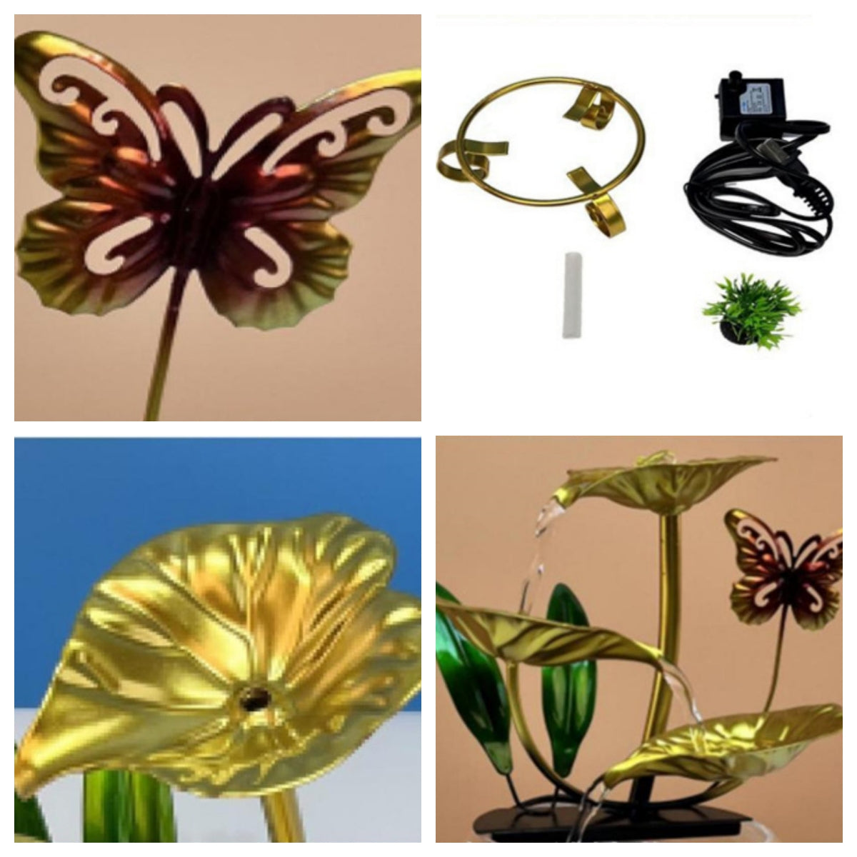 Lyxig kreativ lotusfiskskålsprydna