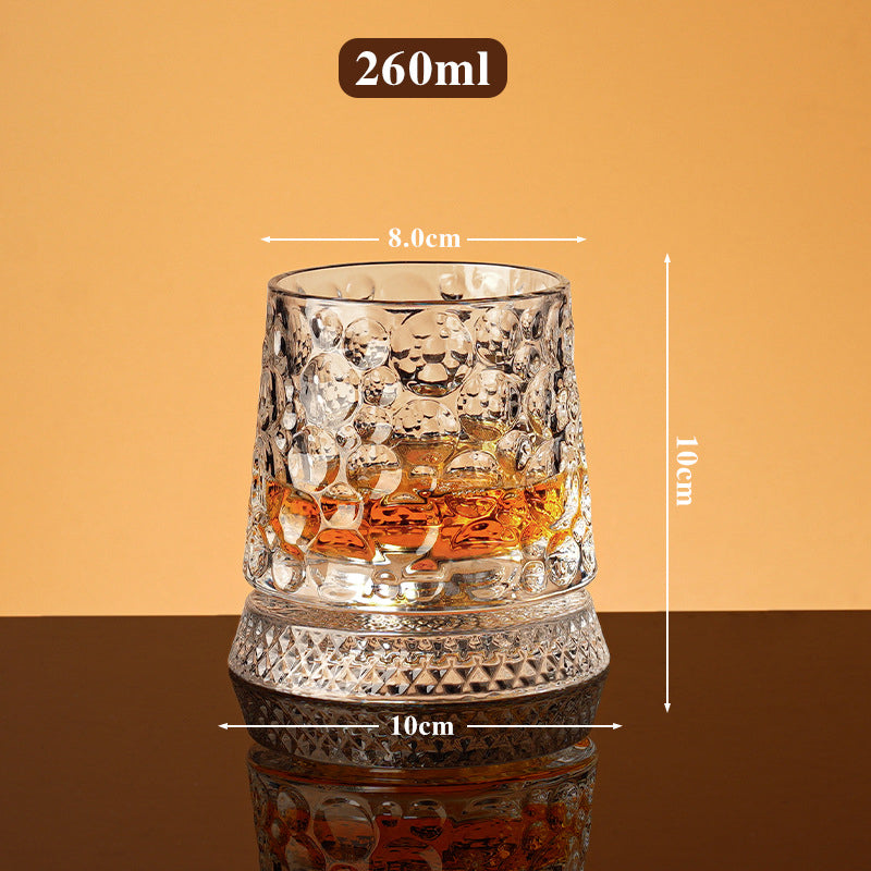 💎360° Rotating Whiskey Glass Tumbler✨🔥