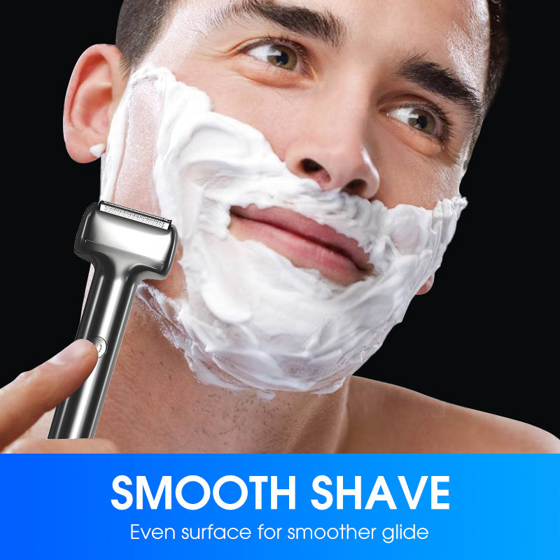 💎 Men’s Rechargeable Foil Electric Shaver – 3D Tilt Head, IPX6 Waterproof & USB-C Fast Charging ⚡🪒