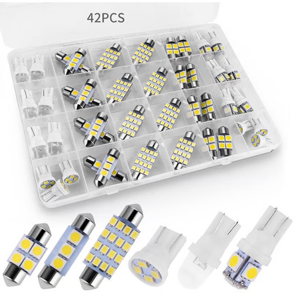 💡42-piece super-bright LED car interior lighting set – a plug-and-play upgrade for your car ✨