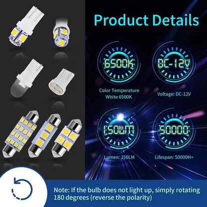 💡42-piece super-bright LED car interior lighting set – a plug-and-play upgrade for your car ✨