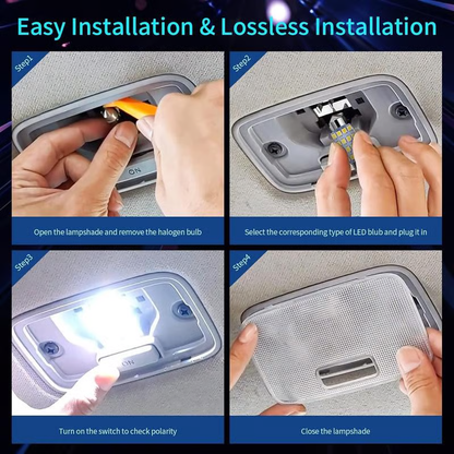 💡42-piece super-bright LED car interior lighting set – a plug-and-play upgrade for your car ✨