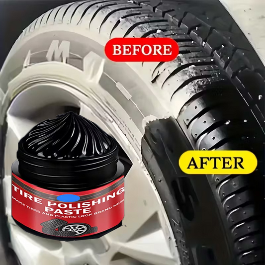🏆 Last Day Special:🚗✨ Car Tire & Plastic Trim Renewal Paste – Restores Shine, Prevents Cracking & Easy Application