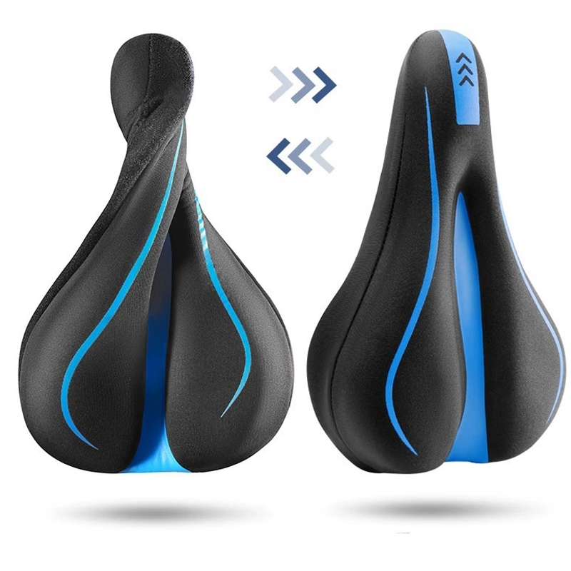 Highly elastic silicone bicycle seat cove