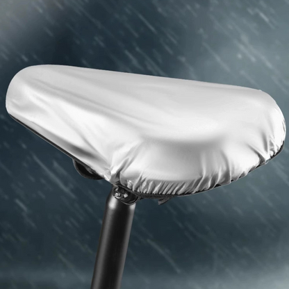 Highly elastic silicone bicycle seat cove