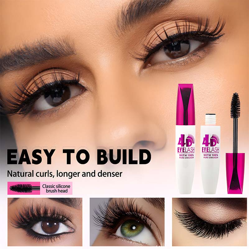 ✨ Buy1 Get 1 Free！ - Waterproof Mascara – Volume & Lengthening 💧👁️