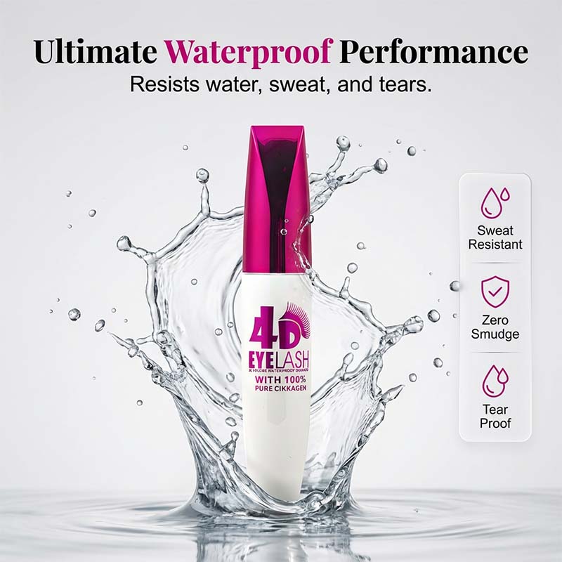 ✨ Buy1 Get 1 Free！ - Waterproof Mascara – Volume & Lengthening 💧👁️