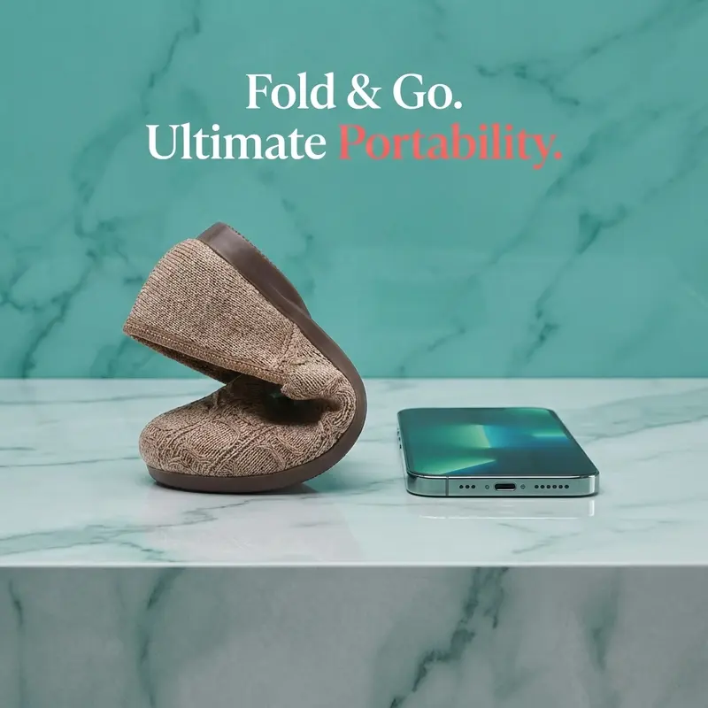 Breathable fabric women's ballet flats🥿