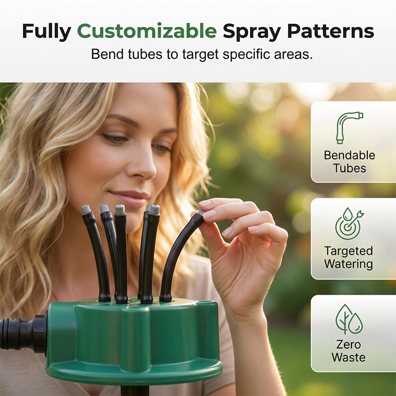360° Coverage Precision Garden Irrigation Sprinkler  Buy 2  Get 1 FREE – you get 3!