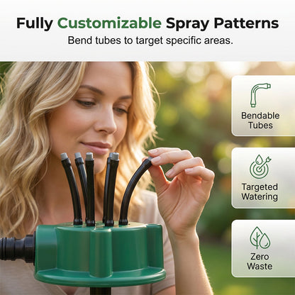 360° Coverage Precision Garden Irrigation Sprinkler  Buy 2  Get 1 FREE – you get 3!
