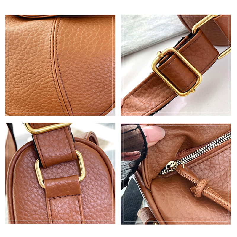 Stylish minimalist shoulder bag