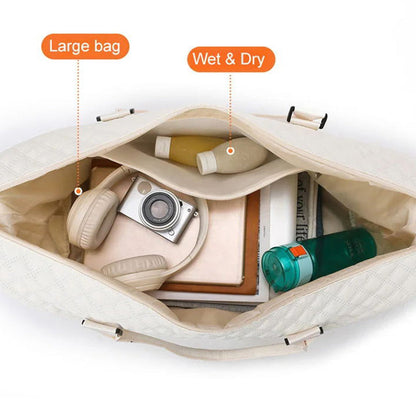 🏆🔥Large Capacity Travel Bag Set with Wet and Dry Separation