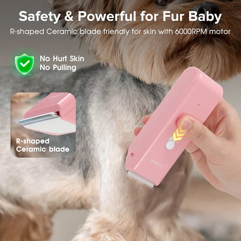 Quiet Cordless Pet Hair Clipper