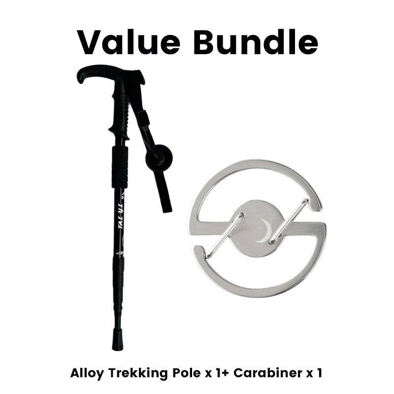 ⛰️Adjustable Aluminum Alloy Trekking Pole