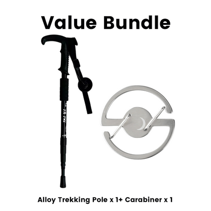⛰️Adjustable Aluminum Alloy Trekking Pole
