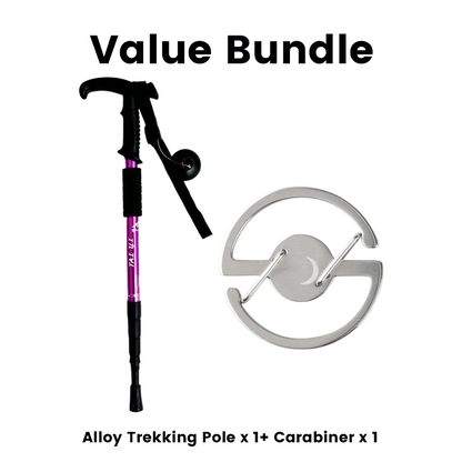 ⛰️Adjustable Aluminum Alloy Trekking Pole