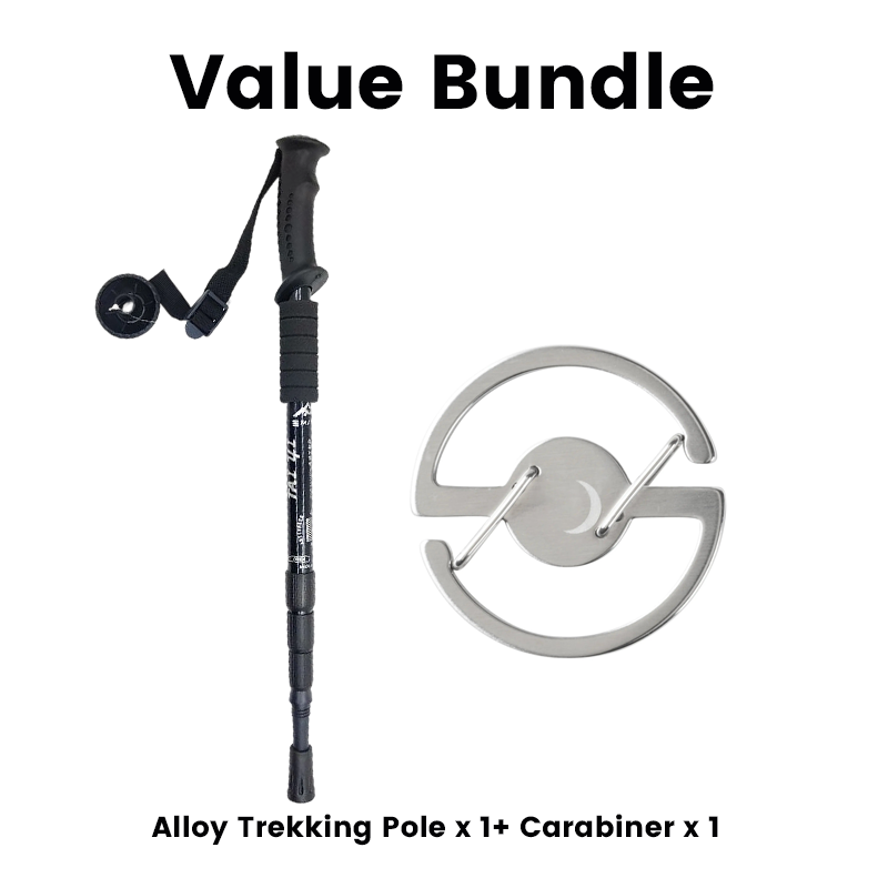 ⛰️Adjustable Aluminum Alloy Trekking Pole