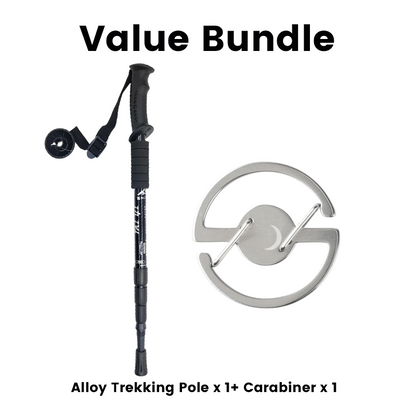 ⛰️Adjustable Aluminum Alloy Trekking Pole