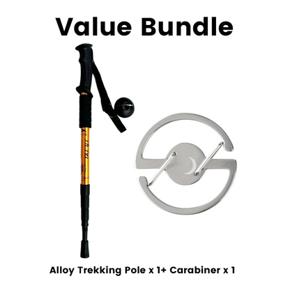 ⛰️Adjustable Aluminum Alloy Trekking Pole