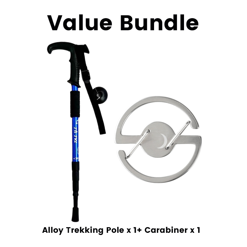 ⛰️Adjustable Aluminum Alloy Trekking Pole