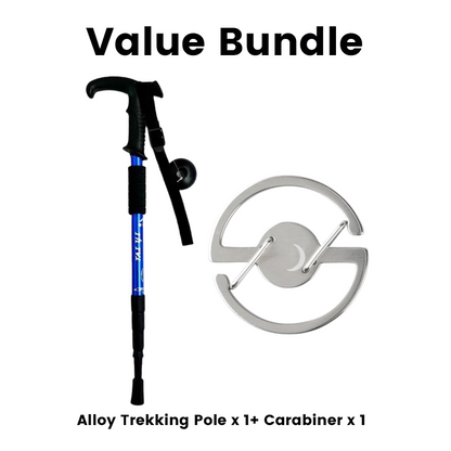 ⛰️Adjustable Aluminum Alloy Trekking Pole