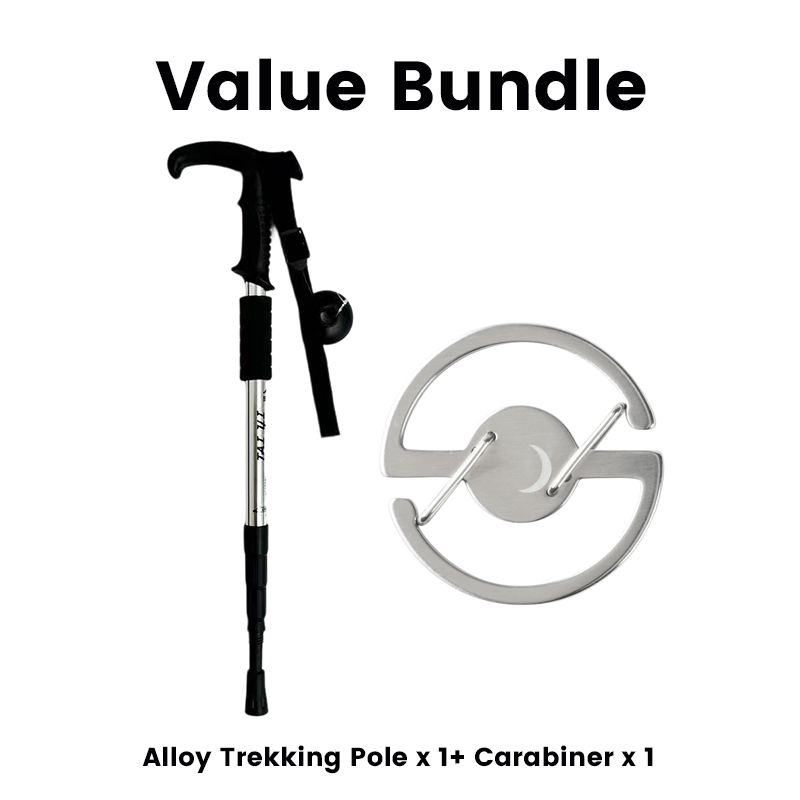 ⛰️Adjustable Aluminum Alloy Trekking Pole