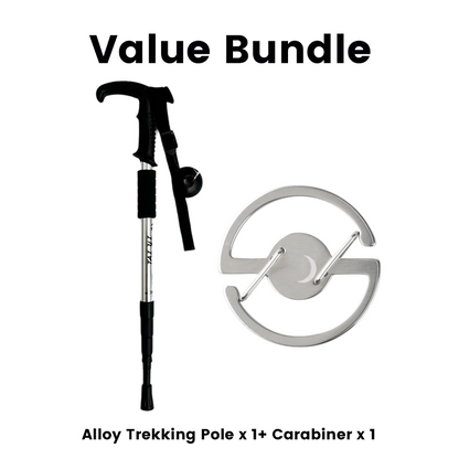 ⛰️Adjustable Aluminum Alloy Trekking Pole