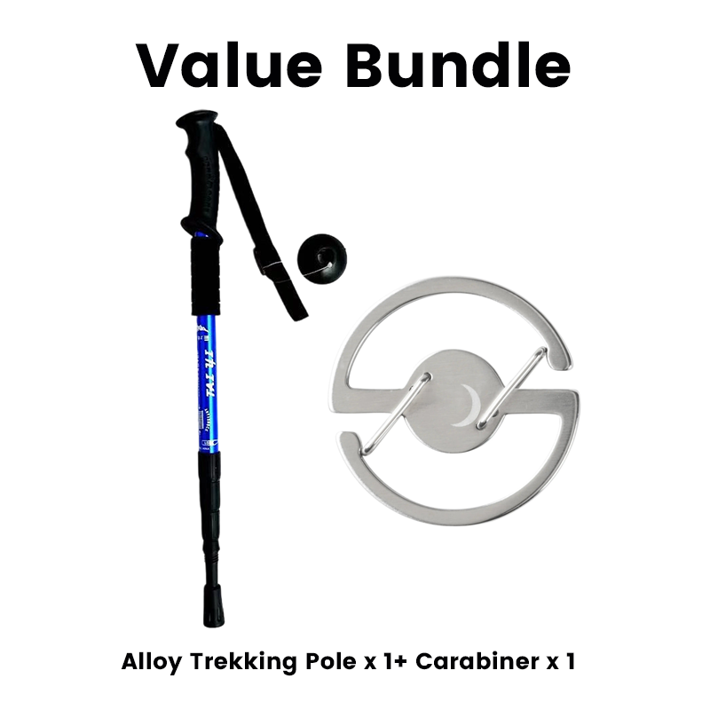 ⛰️Adjustable Aluminum Alloy Trekking Pole