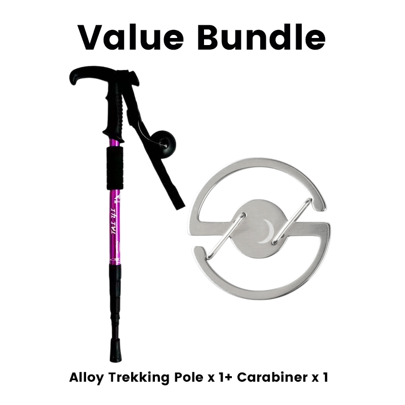 ⛰️Adjustable Aluminum Alloy Trekking Pole