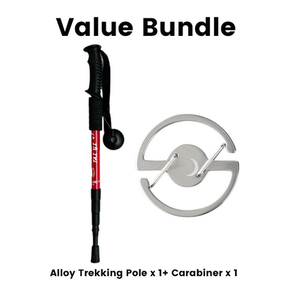 ⛰️Adjustable Aluminum Alloy Trekking Pole