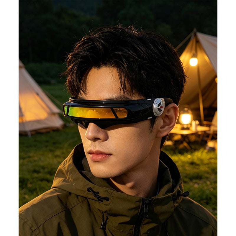 💎 Retro Punk Irregular Shape UV400 Sunglasses