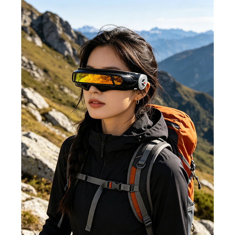 💎 Retro Punk Irregular Shape UV400 Sunglasses