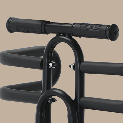 🚲Front Mounted Kids Bike Seat – Adjustable, Foldable, High-Carbon Steel Frame ✨