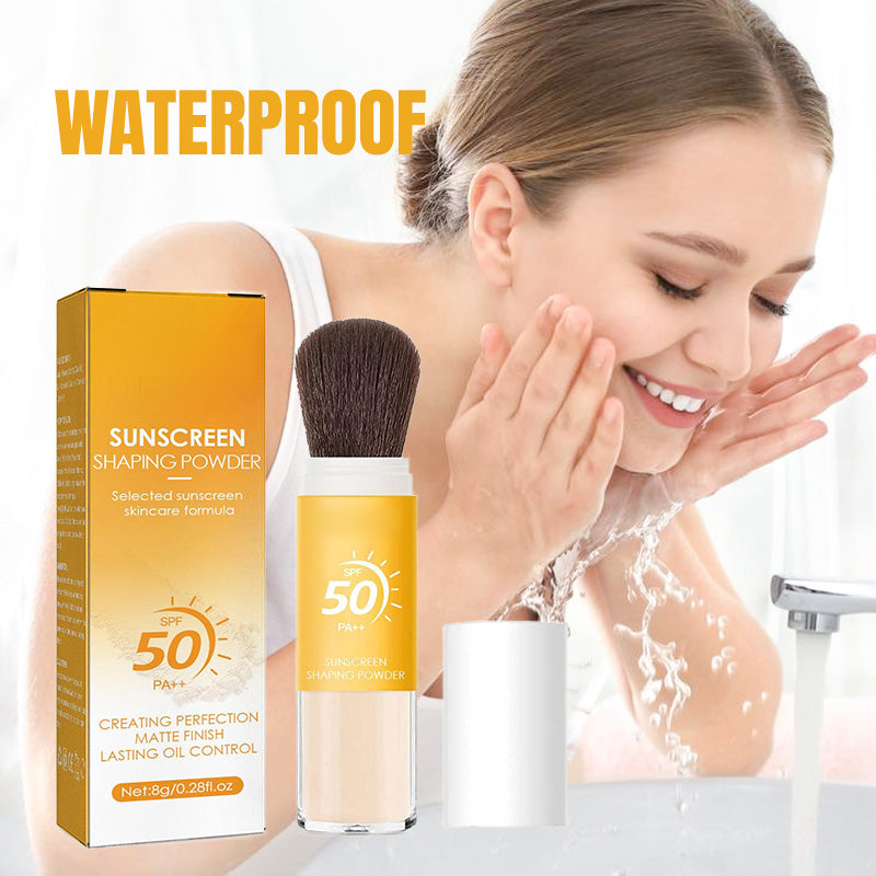 🏆 Buy 2 Get 1 Free🎁Lightweight Oil-Control Waterproof Sun-protection Setting Powder🔥