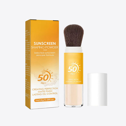 🏆 Buy 2 Get 1 Free🎁Lightweight Oil-Control Waterproof Sun-protection Setting Powder🔥