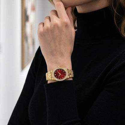 Women's Elegant Oval Quartz Watch