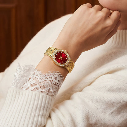 Women's Elegant Oval Quartz Watch