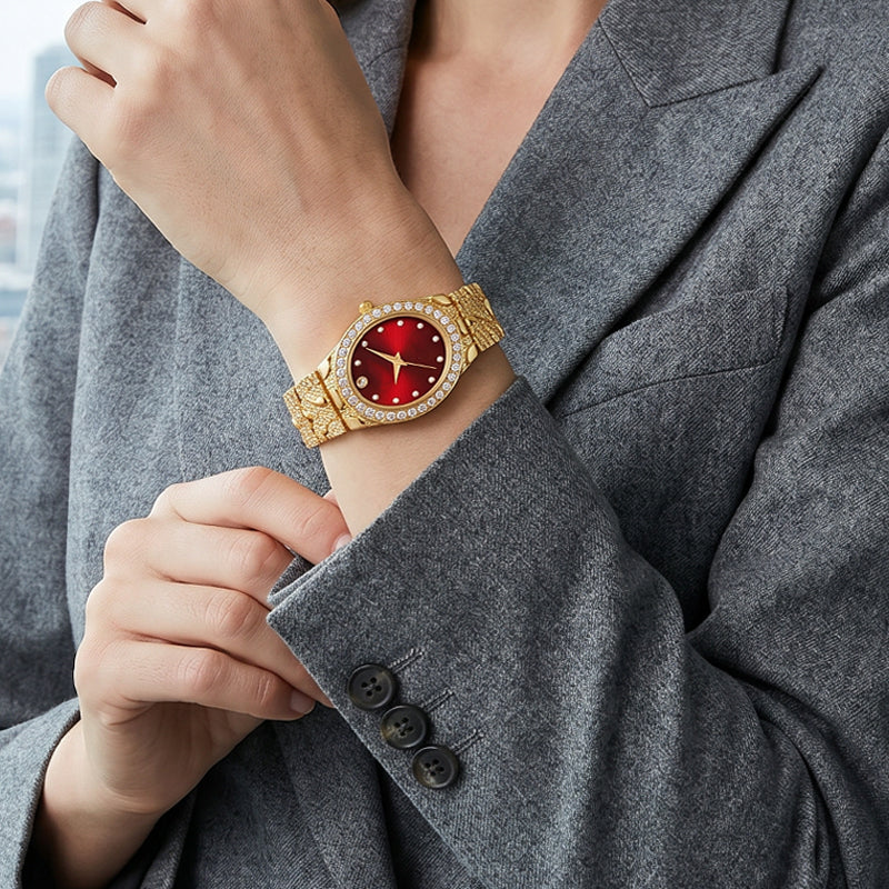 Women's Elegant Oval Quartz Watch