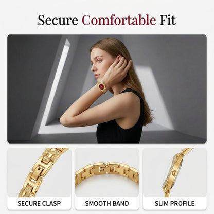 Women's Elegant Oval Quartz Watch