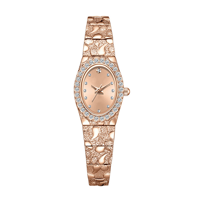 Women's Elegant Oval Quartz Watch