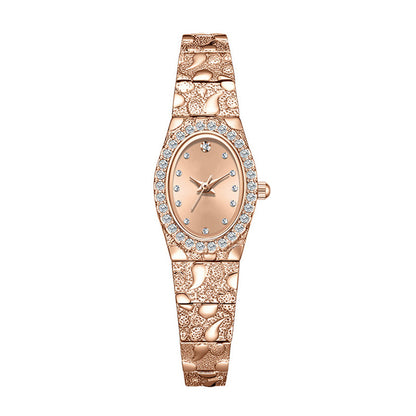Women's Elegant Oval Quartz Watch