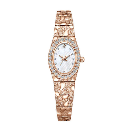 Women's Elegant Oval Quartz Watch