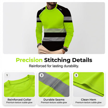 ✨ Men’s 3D Printed Active Shirt – High-Visibility, Breathable, Athletic Fit 🌿