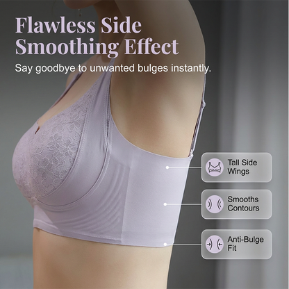 ☁️Women’s Lifting Soft Support Anti-Sagging Lace Bra – Wireless Support