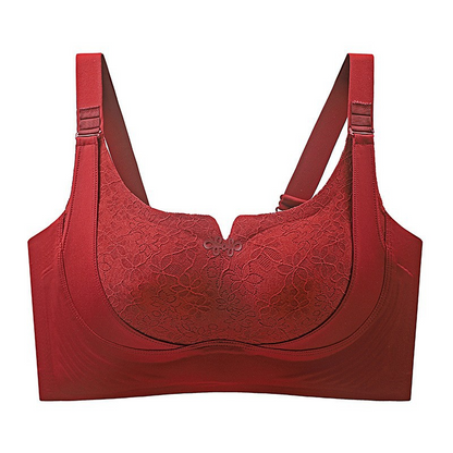 ☁️Women’s Lifting Soft Support Anti-Sagging Lace Bra – Wireless Support