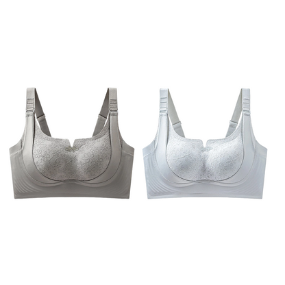 ☁️Women’s Lifting Soft Support Anti-Sagging Lace Bra – Wireless Support