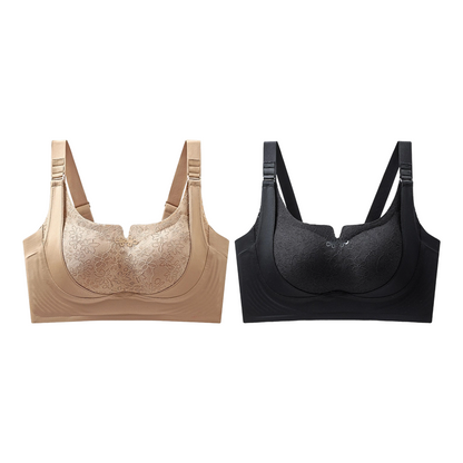 ☁️Women’s Lifting Soft Support Anti-Sagging Lace Bra – Wireless Support