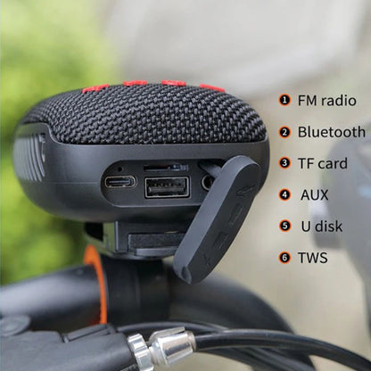 🎵Waterproof Bicycle Bluetooth Speaker with Mounting Bracket